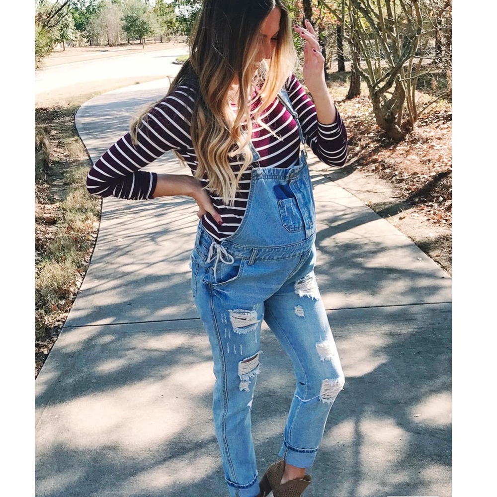 Sexy Mama Side Tie Bumperalls